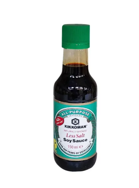 Kikkoman Soy Sauce Less Salt 150ml | Kikkoman In Lebanon