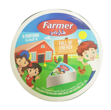 Farmer Triangle Cheese 8 Portions 108gr