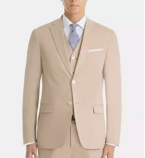Lauren Ralph Lauren Men's Ecru Blazer ABF1819