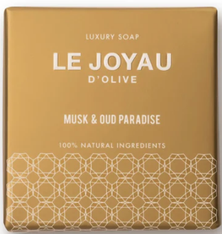 Le Joyau D'Olive Musk & Oud Paradise Soap 100g