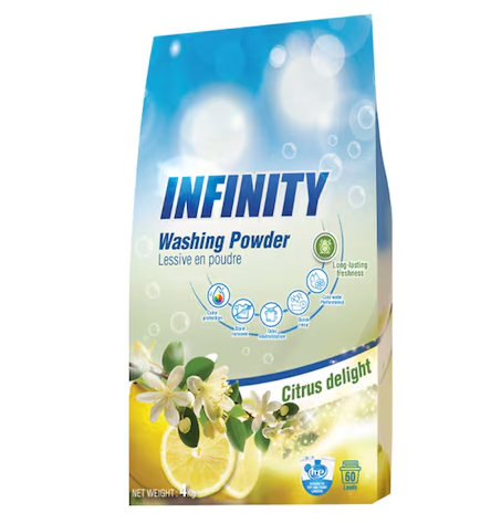 Infinity Powder Detergent Citrus 4KG