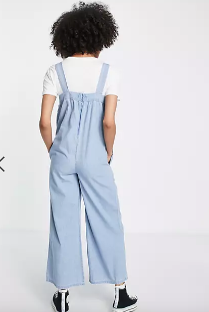 Asos Design Maternity Women's Blue Jumpsuit ANF803