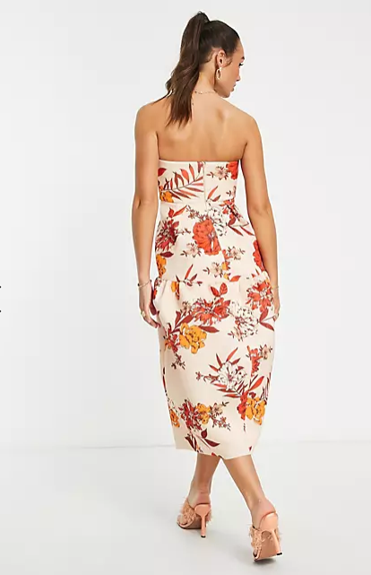 Asos Design Women's Multicolor Dress ANF837