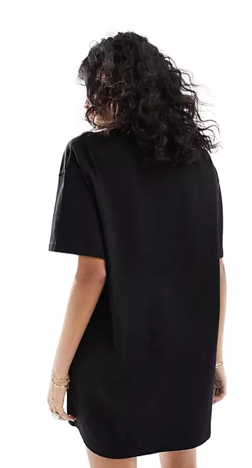 Asos Design Women's Black Dress ANF1930