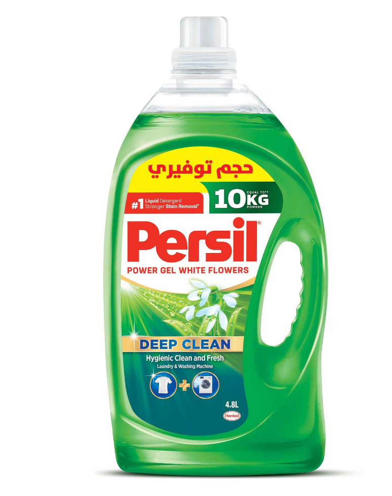 Persil Laundry Power Gel White Flowers 4.8L