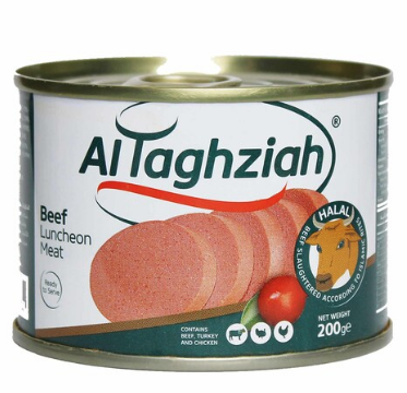 AL Taghziah Luncheeon Luncheon Rectangle Can 200g