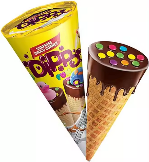 Dippo-Choco Surprise Cornet with Toys 25g | Dippo In Lebanon