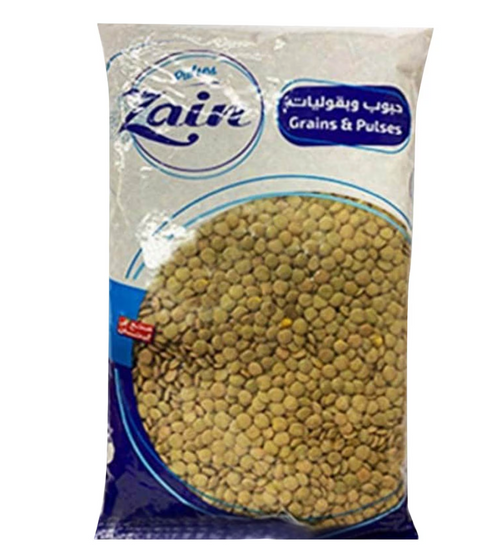 Zain Green Laird Lentils 900g |Zain In Lebanon