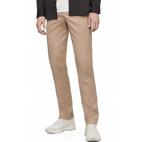 Calvin Klein Men's Beige Trouser ABF3923