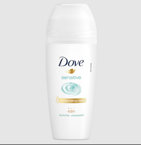 Dove Sensitive Roll-on Anti-Perspirant Deodorant 50ml