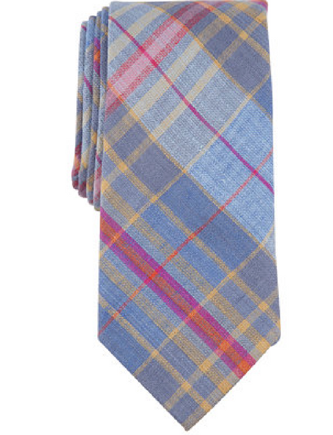 Club Room Men's Multicolor Webster Plaid Tie ABL270