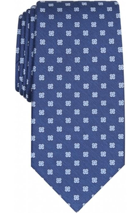 Club Room Men's Navy Blue Salem Neat Tie ABL342