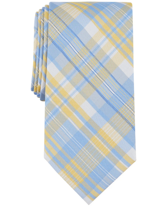 Club Room Men's Multicolor McKay Plaid Tie ABL309