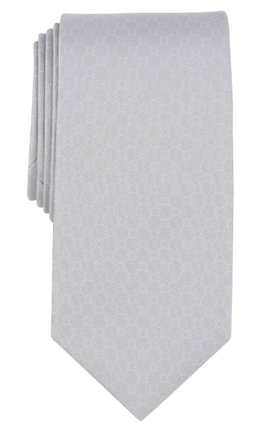 Michael Kors Men's Light Gray Pearsall Dot Tie ABL345