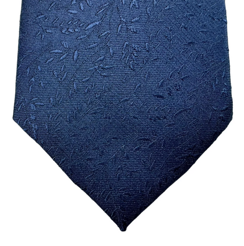 Bar III Men's Navy Blue Cassina Vine Tie ABL471