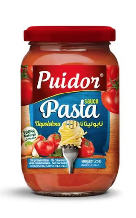 Puidor Napoletana Pasta Sauce 600g
