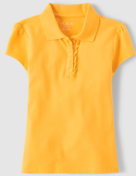The Children's Place Girl's Yellow T-Shirt AMZ320