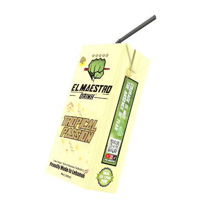 El Maestro Tropical Passion Juice 200ml | El Maestro In Lebanon