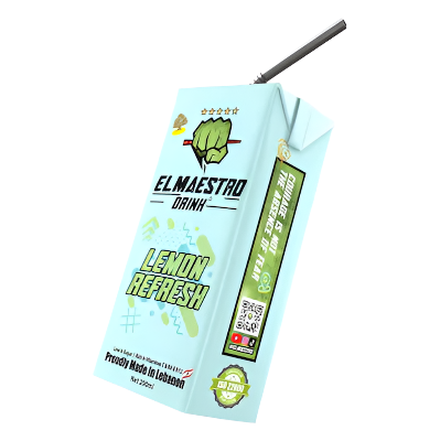 El Maestro Lemon Refresh Juice 200ml | El Maestro In Lebanon
