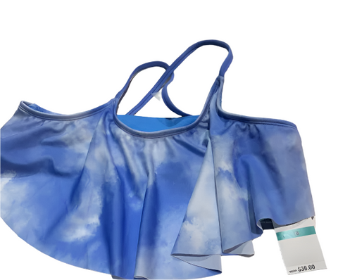 Breaking Waves Girl's Multicolor Bikini Top ABFK1990