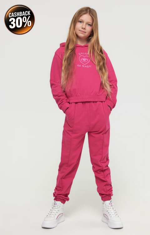 Sinsay Girl's Fuschia Pajama Set ANFK136