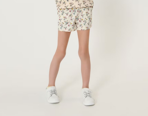 Sinsay Girl's Off White Printed Shorts ANFK1293