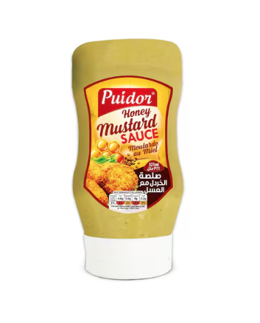 Puidor Honey Mustard Sauce 321ml | Puidor In lebanon