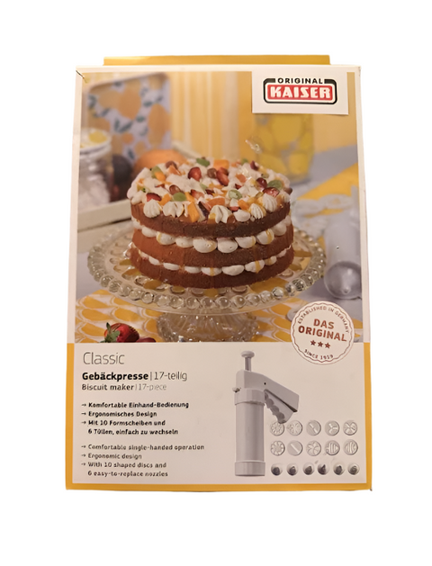Original Kaiser Classic White Biscuit Maker-17pcs | Original Kaiser In Lebanon
