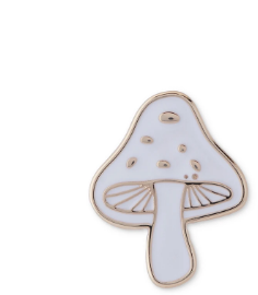Lucky Brand Women's White Gold Mushroom Brooch Pin |Lucky Brand  in Lebanon