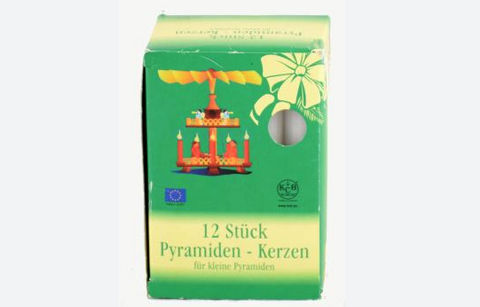 Pyramiden - Kerzen White Candles 12pcs | Pyramiden - Kerzen In Lebanon