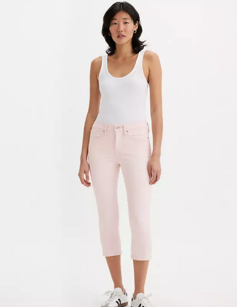 Levi's 311 Women's Light Pink Shaping Skinny Capri Pants | Levi's in Lebanon