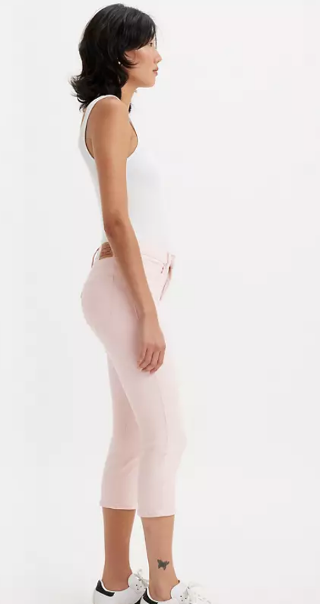 Levi's 311 Women's Light Pink Shaping Skinny Capri Pants | Levi's in Lebanon
