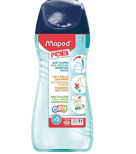 Maped Picnik Aqua Water Bottle 100% Leak Proof 430ml | Maped In Lebanon