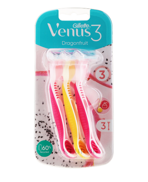 Gillette Venus 3 Dragonfruit 3pcs | Gillette  In Lebanon