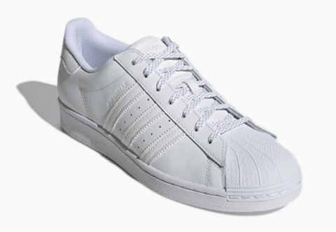 Adidas Men's Superstar White Leather Originals Sneakers | Adidas In Lebanon
