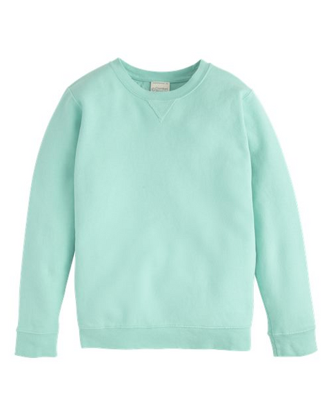 ComfortWash By Hanes Men's Mint Green Crewneck Sweatshirt | Hanes In Lebanon