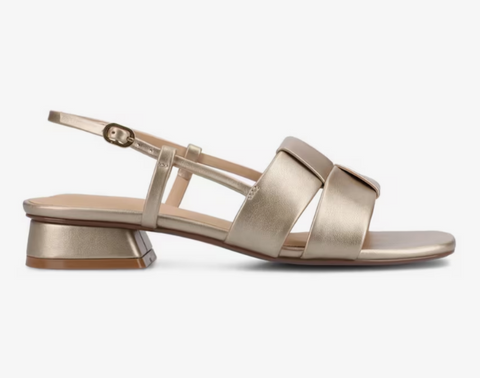 Journee Collection Women's Champagne Tabatha Flat Sandals | Journee Collection In Lebanon