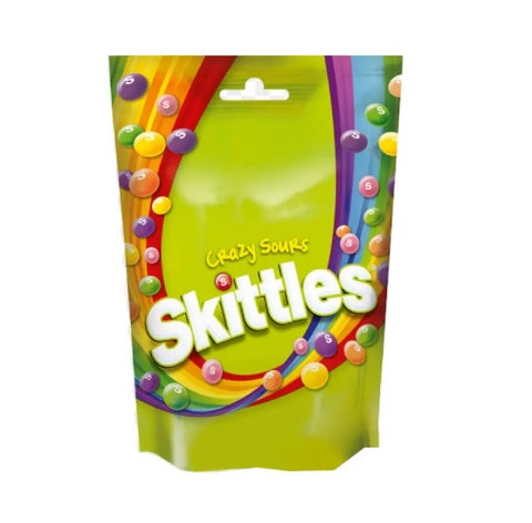 Skittles Crazy Sour Bag 152g | Skittles In Lebanon