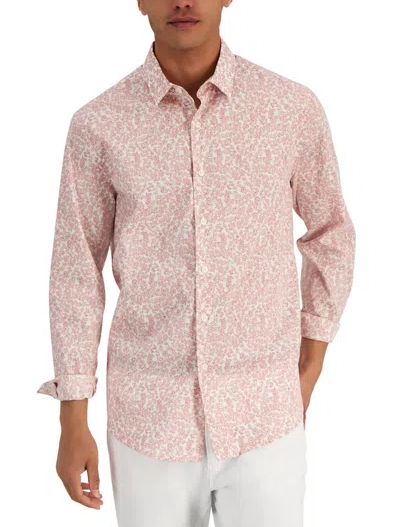 Alfani Men's Pink Shirt  ABF1830 s