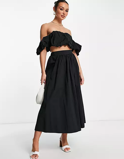 ASOS EDITION Women's Black Skirt ANF1145