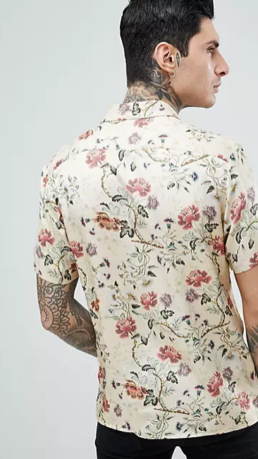 Asos Design Men's Multicolor Shirt ANF1280