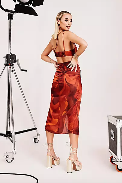 Asos Design Women's Multicolor Skirt ANF1231