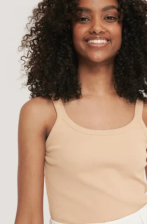 Topshop Women's Beige Blouse ANF1238