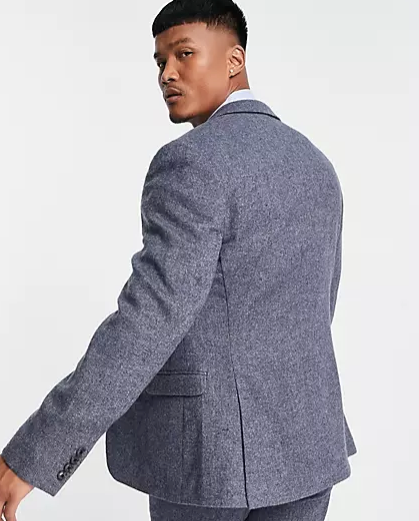 Asos Design Men's Navy Blazer ANF1297