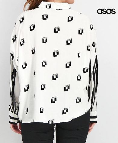 Asos Design Women's Multicolor Shirt ANF646