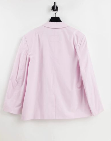 Collusion Women's Pink Blazer ANF1630
