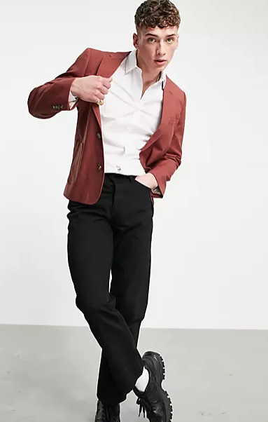 Asos Design Men's Brick Blazer ANF1706