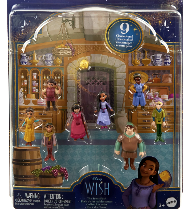 Disney Wish The Teens Pack of 8 Posable Mini Dolls & Star Figure | Disney In Lebanon