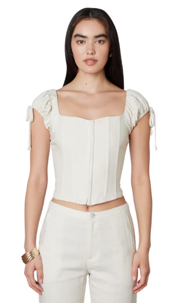 NIA Women's Beige Corset AMZ207
