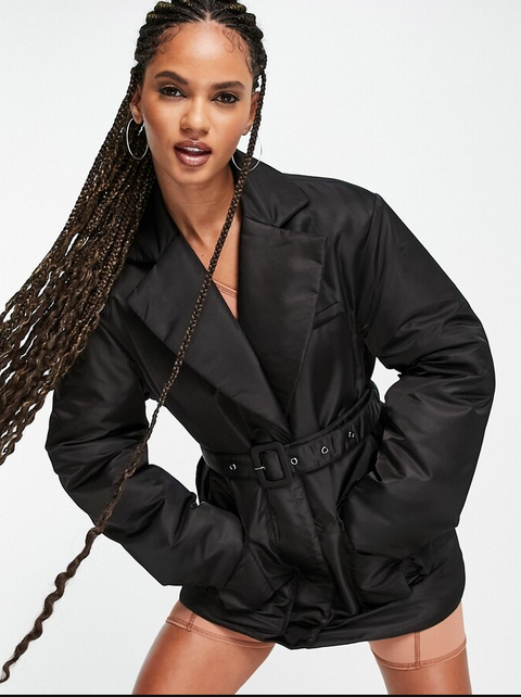 ASYOU  Women's Black Jacket ANF2124